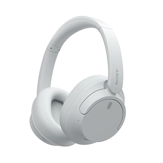 Sony WH-CH720N Active Noise Cancellation Wireless Bluetooth Over Ear Headphones with Mic, Adaptive Sound Control, Quick Charge, Up to 35Hrs Battery, Customized EQ- Blue